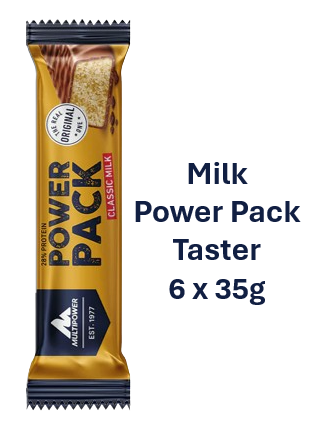 £0.90 / 35g - Milk Power Pack Taster (6 Bars)